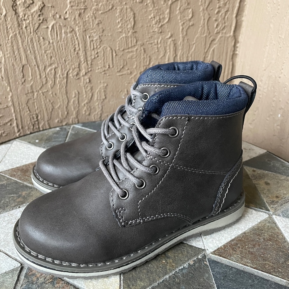 Toddler dark gray boots ~ size 12M
